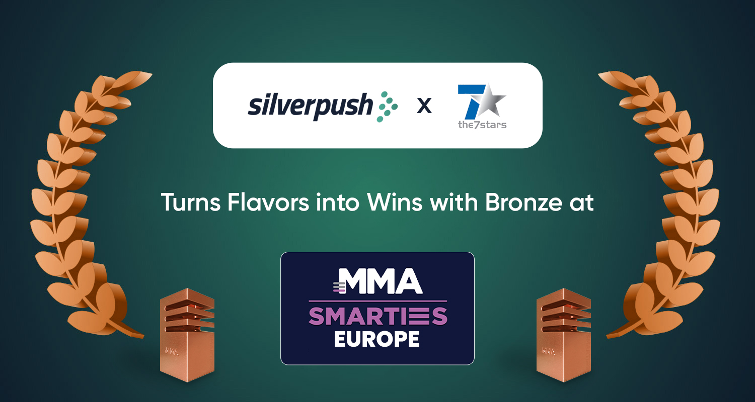 Silverpush Wins Bronze with the7stars for AB World Foods at MMA Smarties Europe